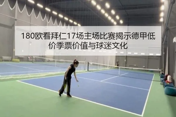 180欧看拜仁17场主场比赛揭示德甲低价季票价值与球迷文化